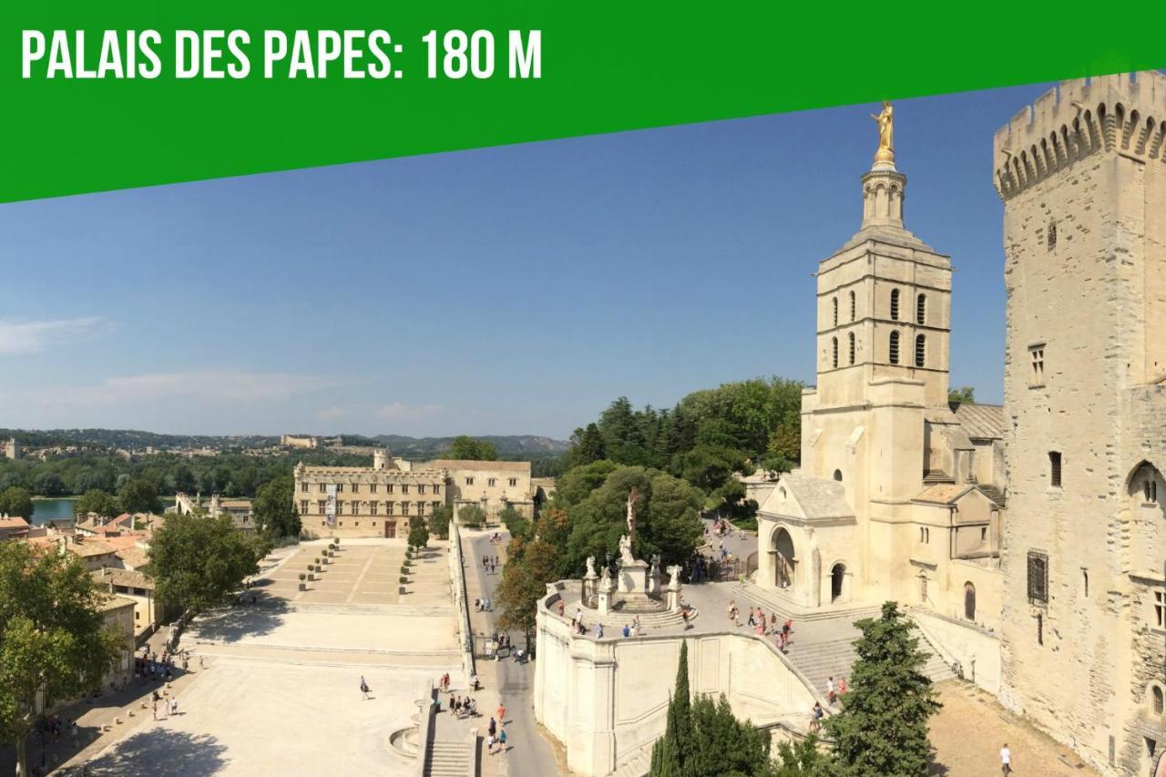 La Balance Des Doms - 1 Min Du Palais Des Papes - Intra-Muros Avignon Eksteriør bilde